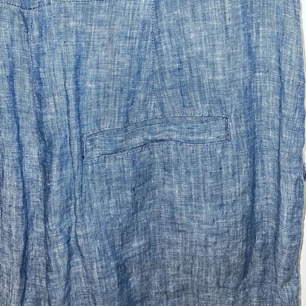 Sanctuary The Collector 100% Linen Jumpsuit in Dove Wash, NWT - Picture 5 of 8
